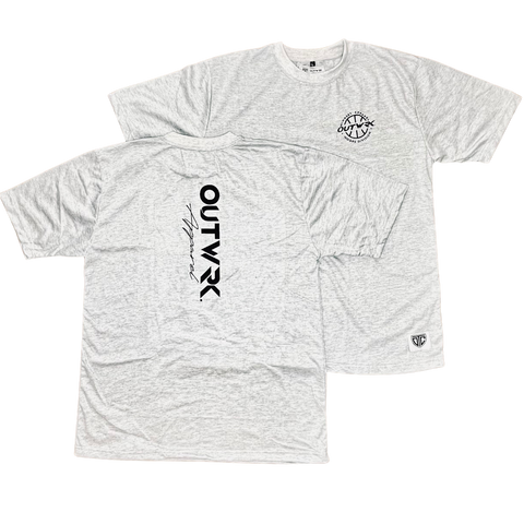 OUTWRK Hoops Division Tee Gray/ Black